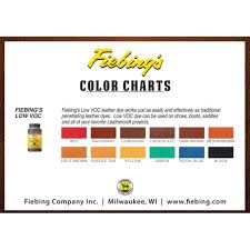 Fiebings Low Voc Leather Dye 12 Colors