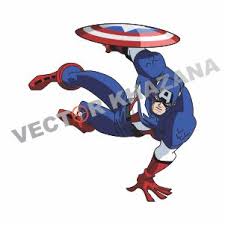 captain america shield vector eps png file