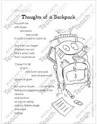 thoughts of a backpack teaching