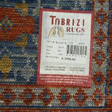 tabrizi rugs gangam red hand knotted