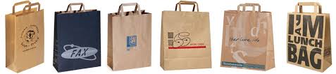 Custom Printed Paper Bags With Handles  Custom Paper Bags with     Alibaba