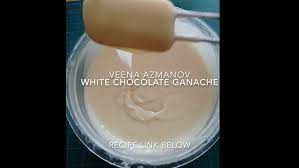 creamy white chocolate ganache recipe