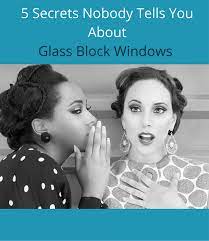 Contemporary Glass Block Window Designs