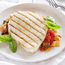 swordfish with tomatoes and capers