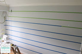 How To Paint Perfect Stripes On A Wall