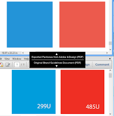 Issues With Pantone Colours In Indesign Graphic Design