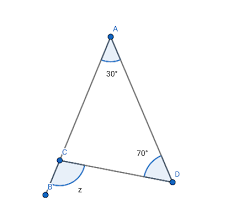 exterior angles of a triangle practice