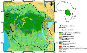 Local time democratic republic of the congo Geographic Location Of The Congo River Basin Which Shows The Kinshasa Download Scientific Diagram