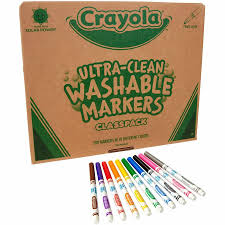 crayola 10 color ultra clean washable