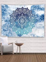 1pc Mandala Print Tapestry Boho Woven