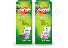 children s zyrtec allergy syrup with