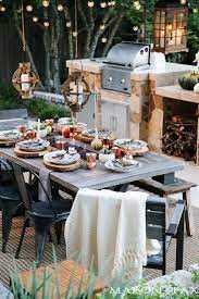 Outdoor Fall Tablescape Maison De Pax