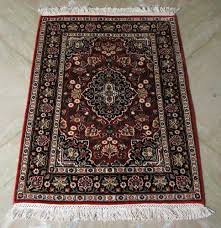 2x3 area rug oriental handmade hand