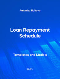 loan repayment schedule excel