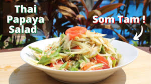 som tam thai papaya salad recipe
