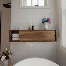 Floating Bathroom Storage Cabinet With