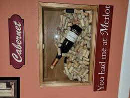 Wall Hanging Wine Cork Holder