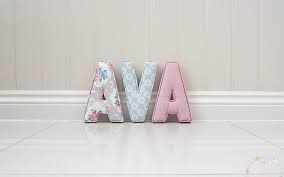 Nursery Wall Letters Lily Mae Designs