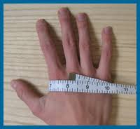 Pow Gloves Sizing W Measuring Guide Powder7