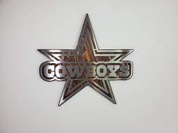 Dallas Cowboys Metal Art Tribute Steel