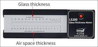 ls200 glass thickness gauge linshang