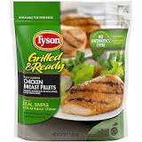 Is Tyson frozen grilled chicken processed?