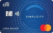 citi simplicity credit card with