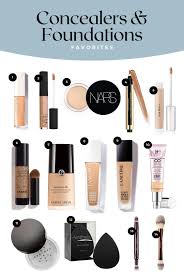 my favorite concealers foundations