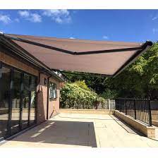Retractable Patio Awning With Manual