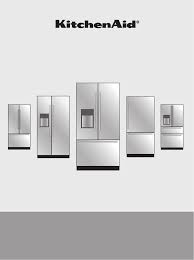 kitchenaid refrigerator krff507ess user