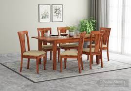 Enjoy free shipping on most stuff, even big stuff. Buy Franco Extendable 6 Seater Dining Set Honey Finish Online In India Wooden Street