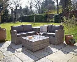 Rattan Outdoor Corner Sofa Set