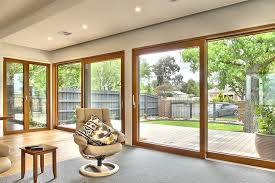 Timber And Glass Doors With Outstanding