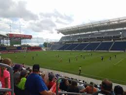 Seatgeek Stadium Section 124 Row 14 Home Of Chicago Fire