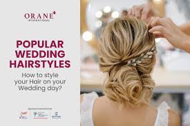 style your hair on your wedding day