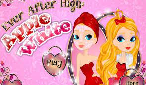 apple white make up game ever after high