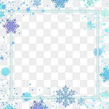 snowflake frame png transpa images