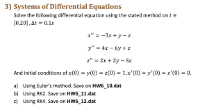 Following Diffeial Equation Matlab