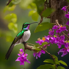 Beautiful Hummingbird Tropical Bird
