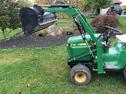 john deere 318 fulton mower