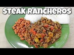 beef steak ranchero s with potatoes