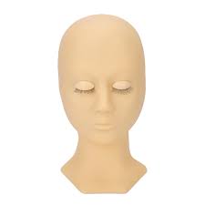 eyelash mannequin head high simulation