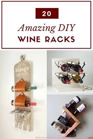 These diy wine rack ideas will make a showcase of your wine collection. 20 Clever Diy Wine Rack Ideas The Handyman S Daughter
