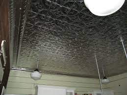 our kitchen tin ceiling project