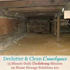 How To Declutter Clean Your Crawlspace