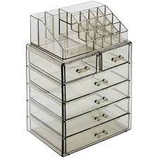 cube acrylic cosmetic organizer