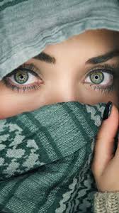 beautiful eyes graphy hijab