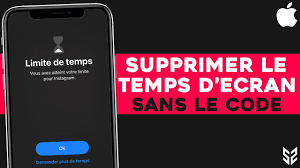 COMMENT ENLEVER LE TEMPS D'ÉCRAN IPHONE SANS LE CODE - TUTO - YouTube