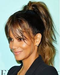 Beyonce knowles loose side ponytail hairstyle. 16 Hot Halle Berry Hairstyles Pixie Short Hair Queen
