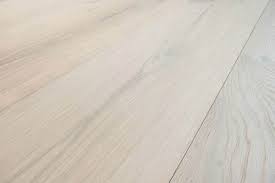 brushed bleached oak parquet made in italy